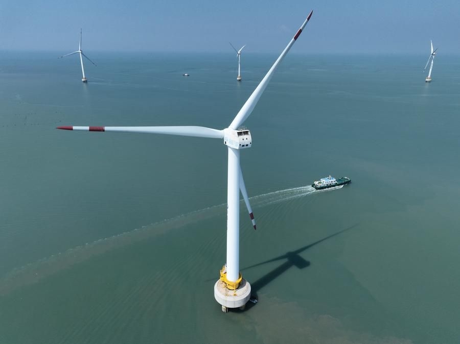 A glance into the first full-industry-chain offshore wind power industrial park in China